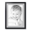 ArtToFrames 18x24" Matted Picture Frame with 14x20" Single Mat Photo Opening Framed in 1.25" Black and 2" Mat (FWM-3926-18x24)